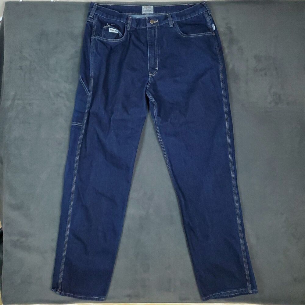 Tyndale FRMC Flame Resistant Jeans Mens 38x36 Workwear USA Arc Rated 15 Cal CAT2